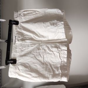 Banana Republic White Linen Shorts